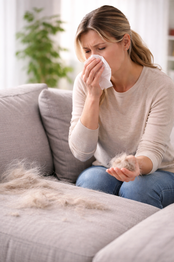 People Sensitive to Pet Hair & Dander