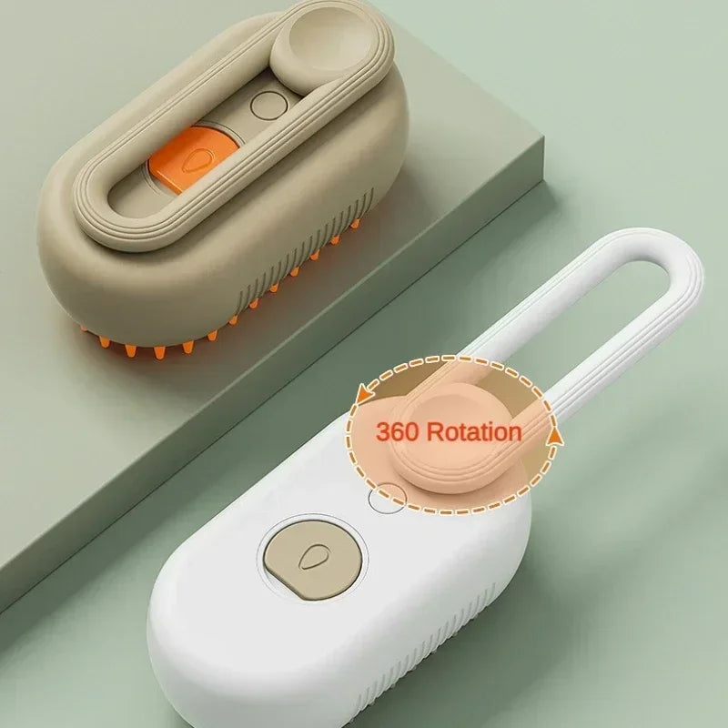 3-in-1 Steam Comb (Combing + Massage + Hair Removal)