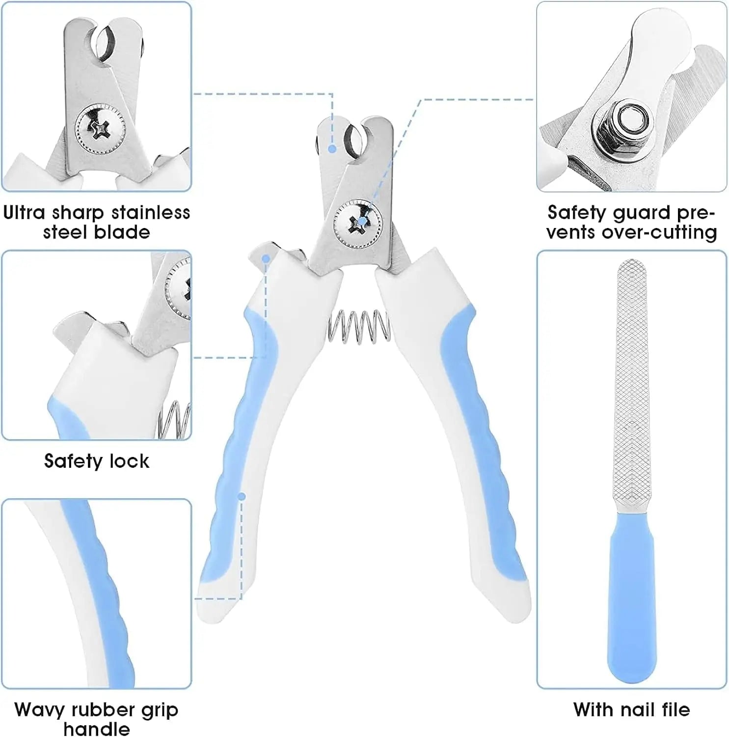 Grooming Kit – 7 in 1 Complete Pet Care SetFluffy Nest™.