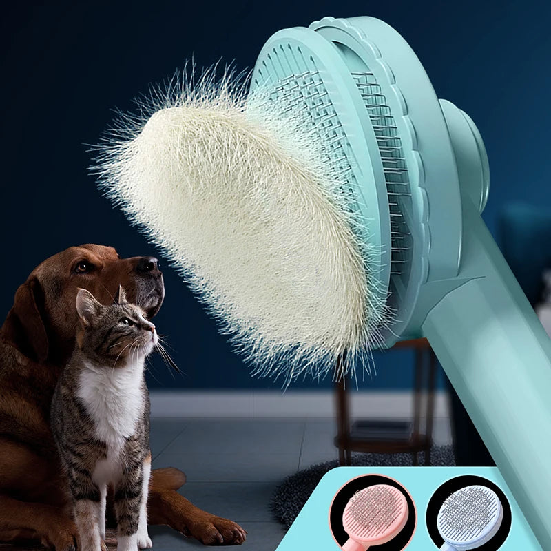 (Cat and dog hair removal comb 🐾)