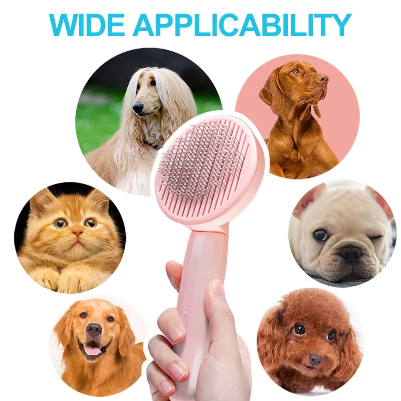 (Cat and dog hair removal comb 🐾)