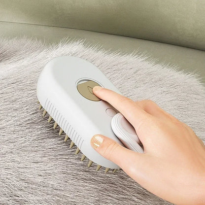 3-in-1 Steam Comb (Combing + Massage + Hair Removal)
