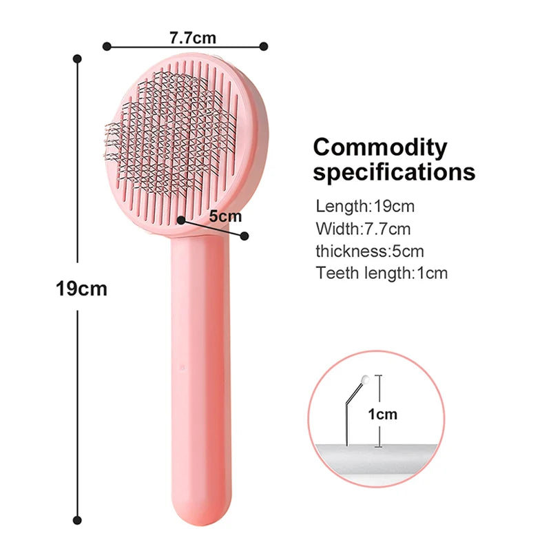 (Cat and dog hair removal comb 🐾)