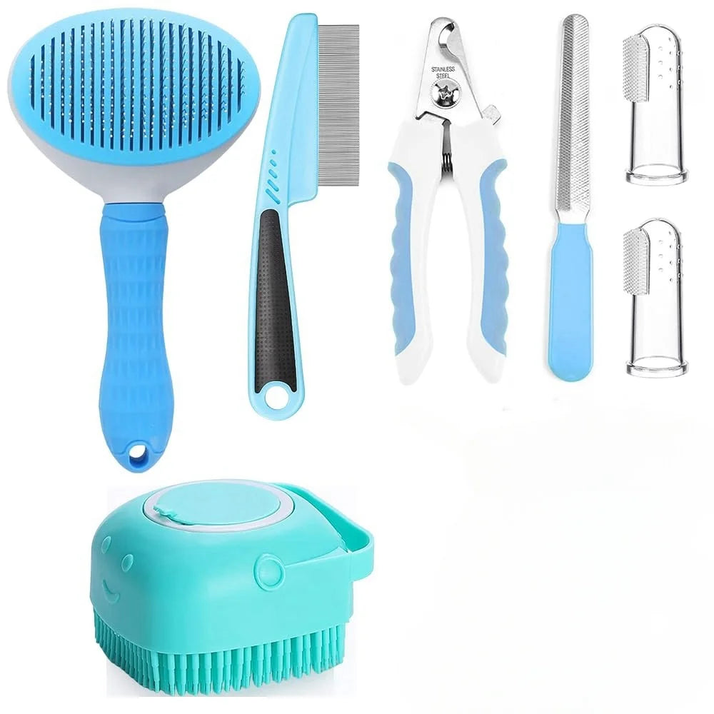 Grooming Kit – 7 in 1 Complete Pet Care SetFluffy Nest™.